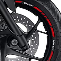 1 Cinta Adhesiva para Ruedas Yamaha X-MAX 400 con Logos